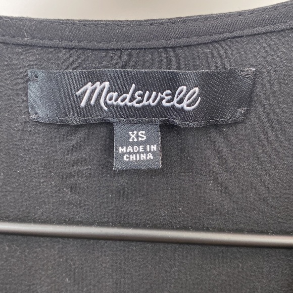 Madewell Silk Wrap Top - Picture 2 of 9